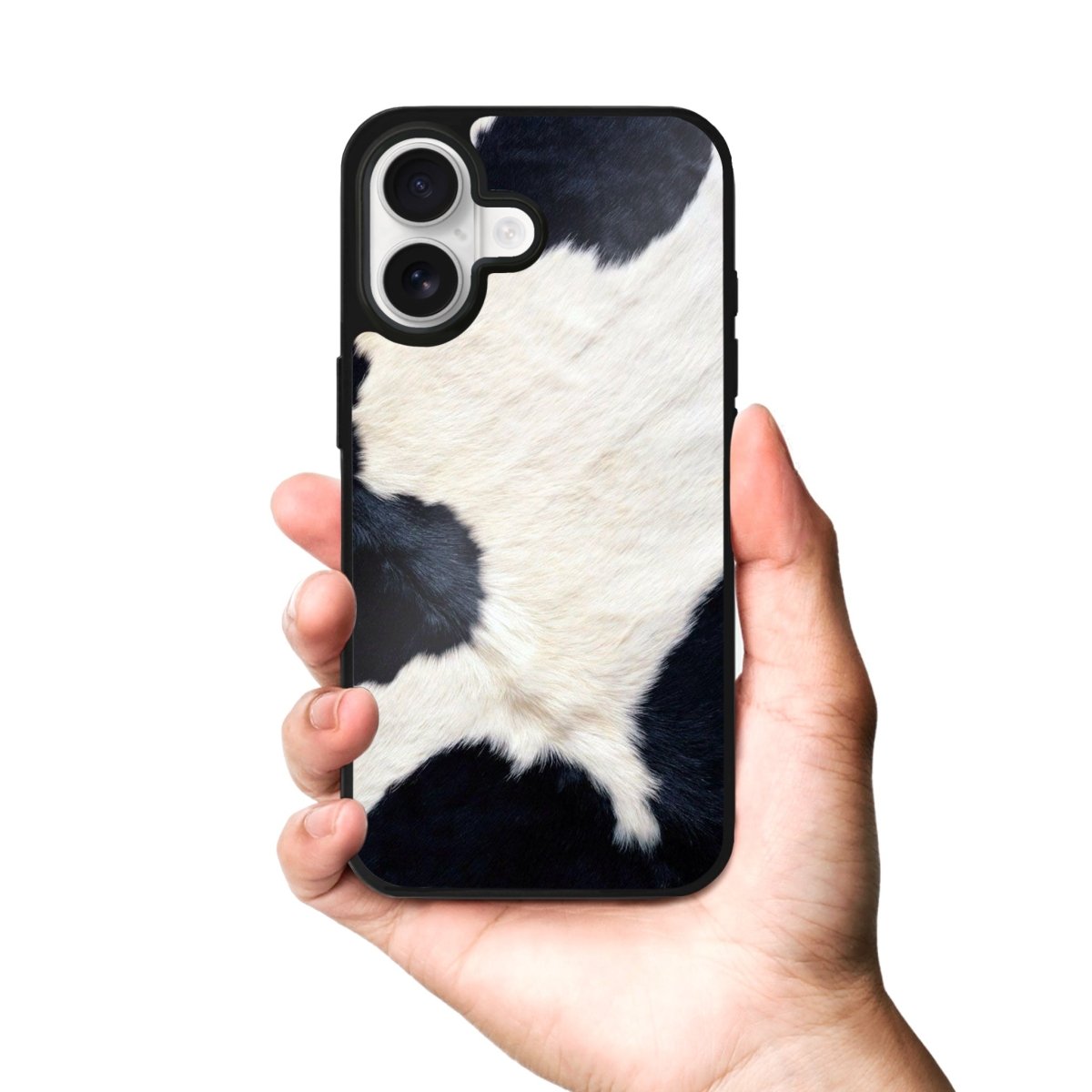 iPhone Cow Print Glossy Telefon Kılıfı - Sumthincs