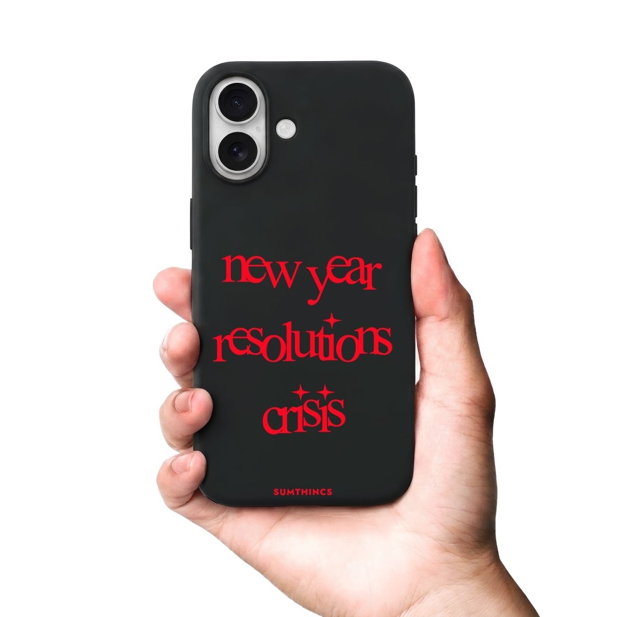 iPhone Crisis Premium Telefon Kılıfı Bordo - Sumthincs