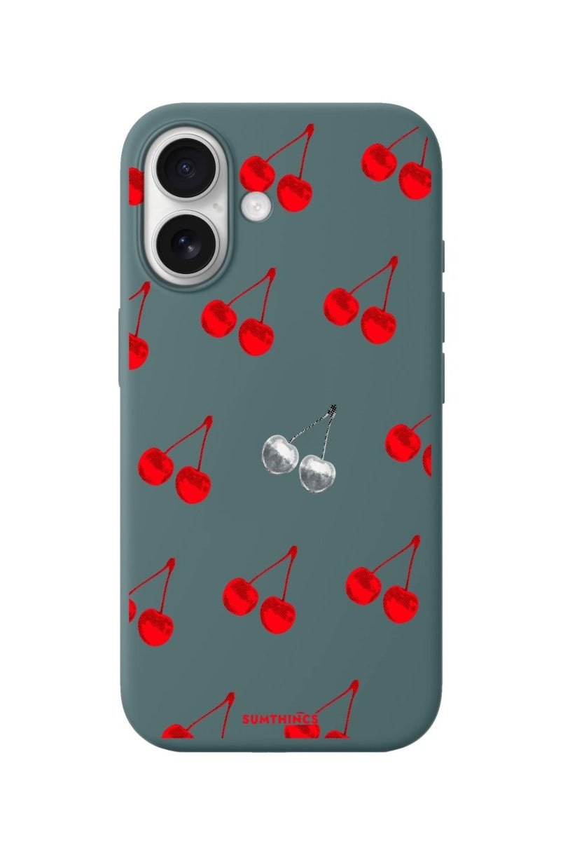 iPhone Disco Cherry Premium Telefon Kılıfı Kaktüs Yeşili - Sumthincs