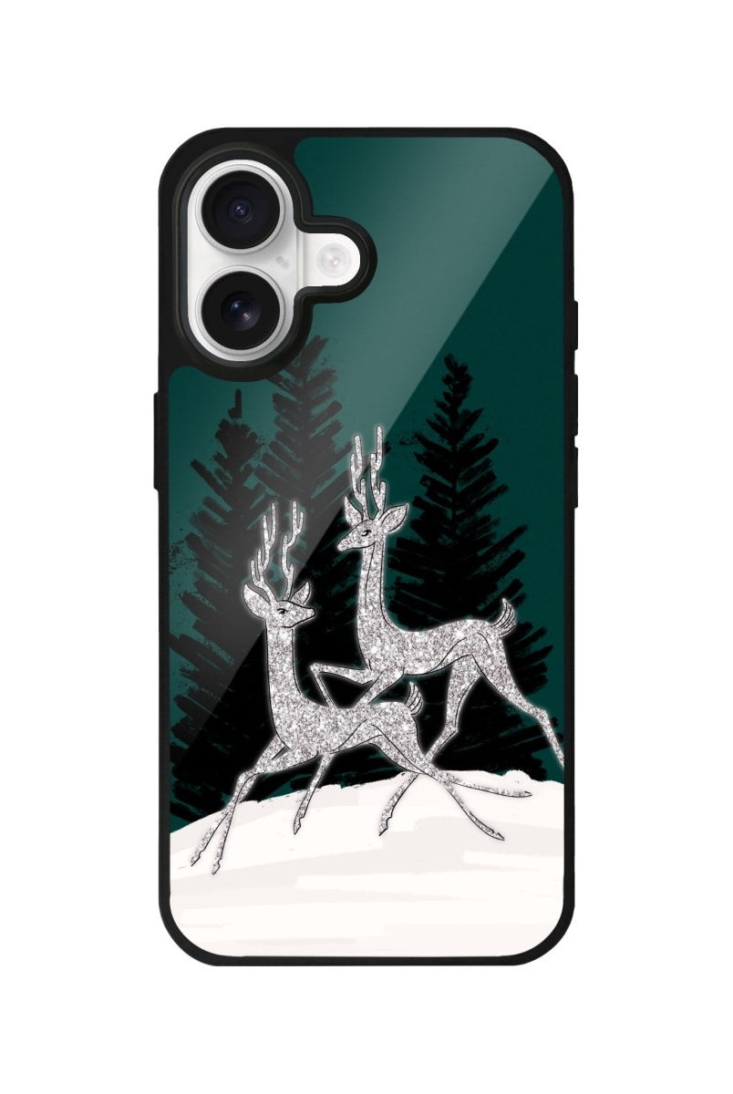 iPhone Disco Deers Glossy Telefon Kılıfı - Sumthincs