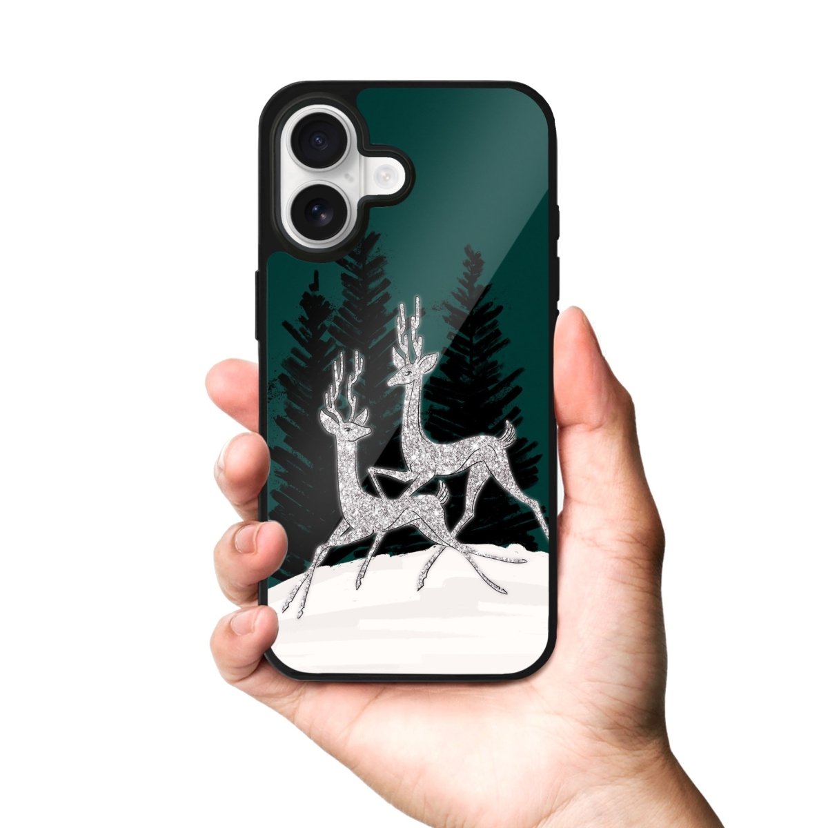 iPhone Disco Deers Glossy Telefon Kılıfı - Sumthincs