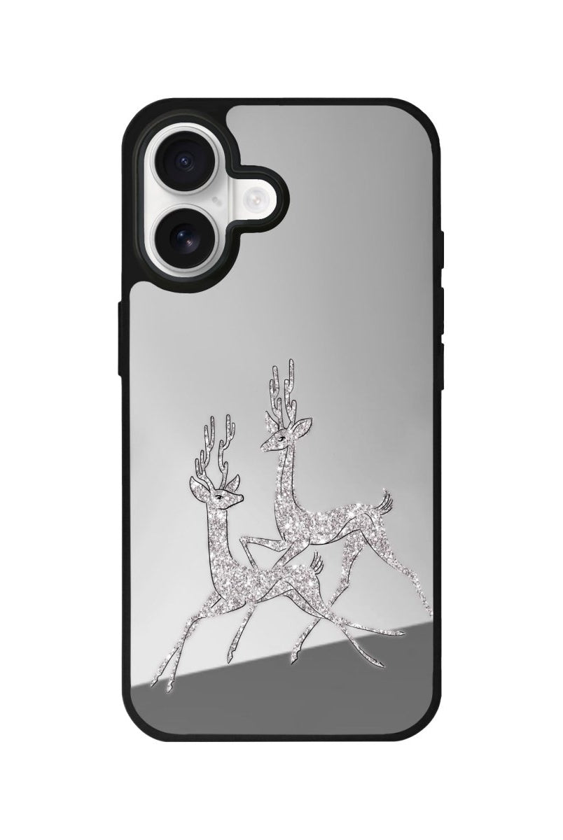 iPhone Disco Deers Mirror Aynalı Telefon Kılıfı - Sumthincs