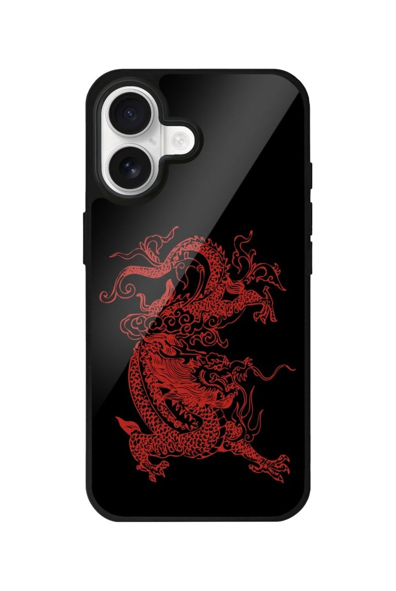 iPhone Dragon Glossy Telefon Kılıfı - Sumthincs