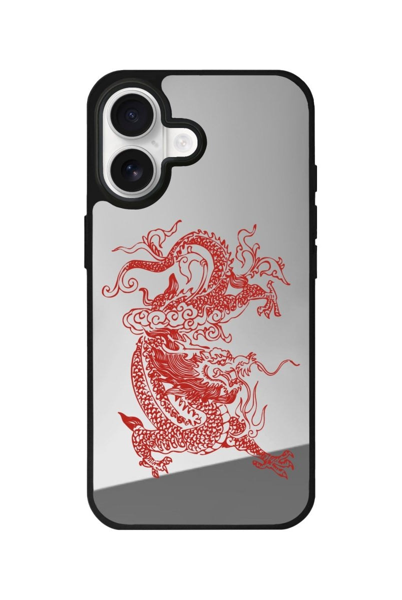 iPhone Dragon Mirror Aynalı Telefon Kılıfı - Sumthincs