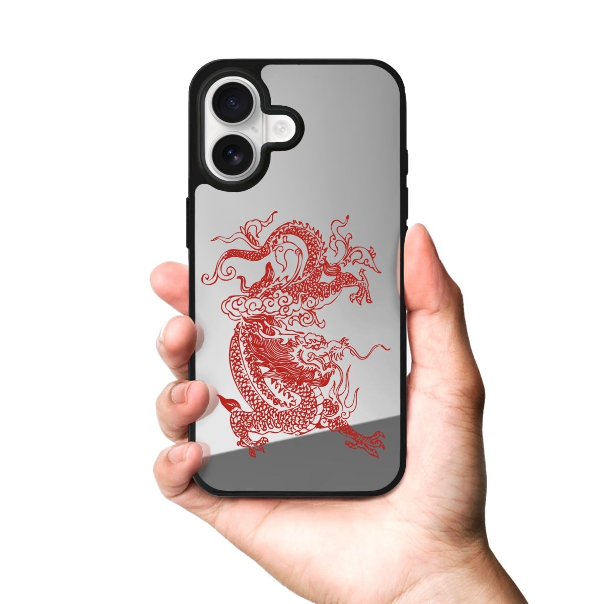 iPhone Dragon Mirror Aynalı Telefon Kılıfı - Sumthincs