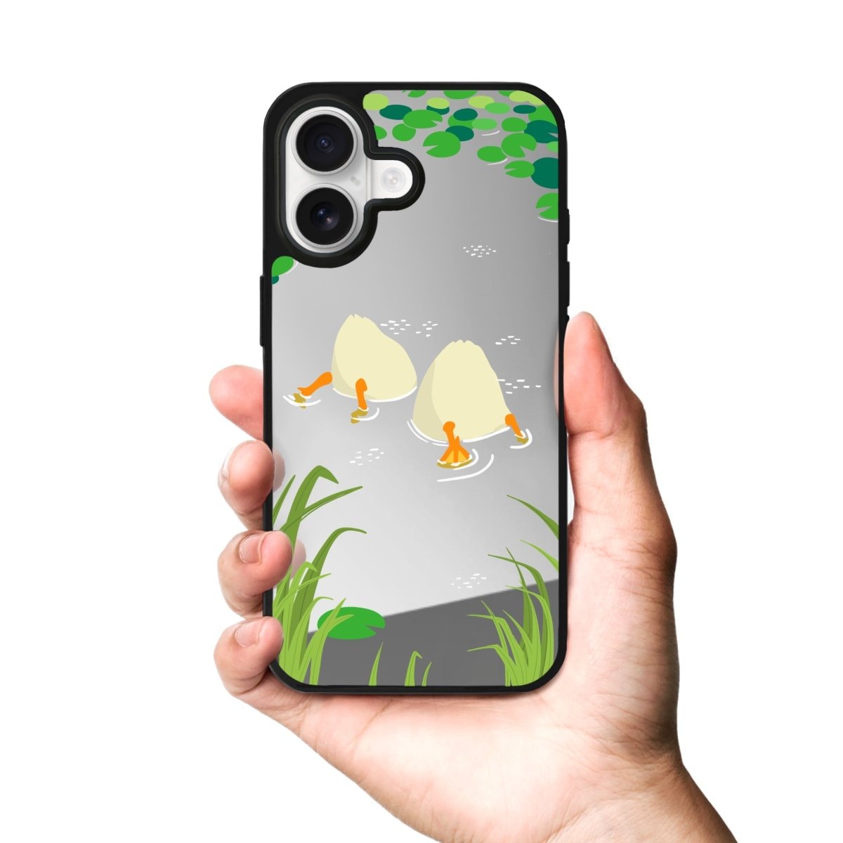 iPhone Ducks Mirror Aynalı Telefon Kılıfı - Sumthincs