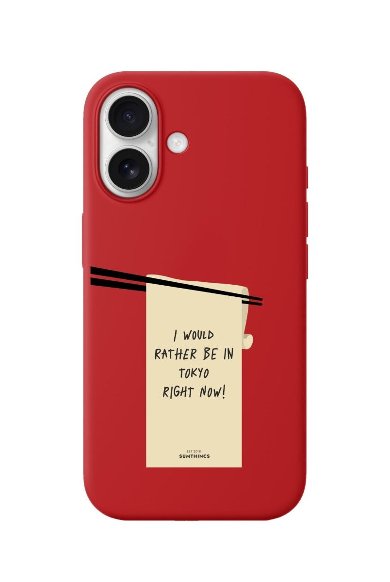 iPhone Elsewhere Premium Telefon Kılıfı Kırmızı - Sumthincs