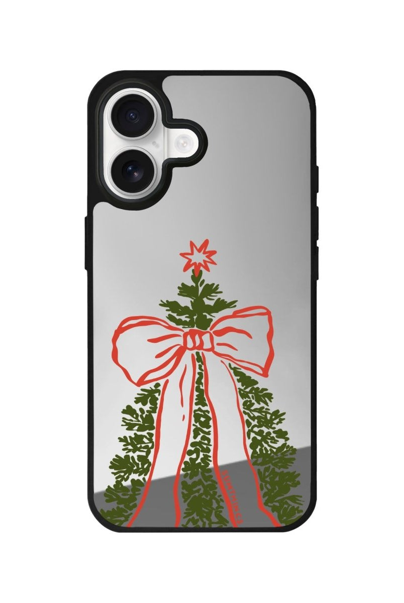iPhone Festive Ribbon Mirror Aynalı Telefon Kılıfı - Sumthincs