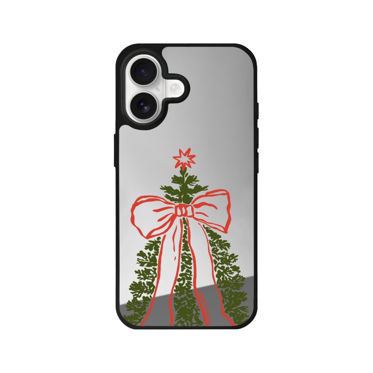 iPhone Festive Ribbon Mirror Aynalı Telefon Kılıfı - Sumthincs