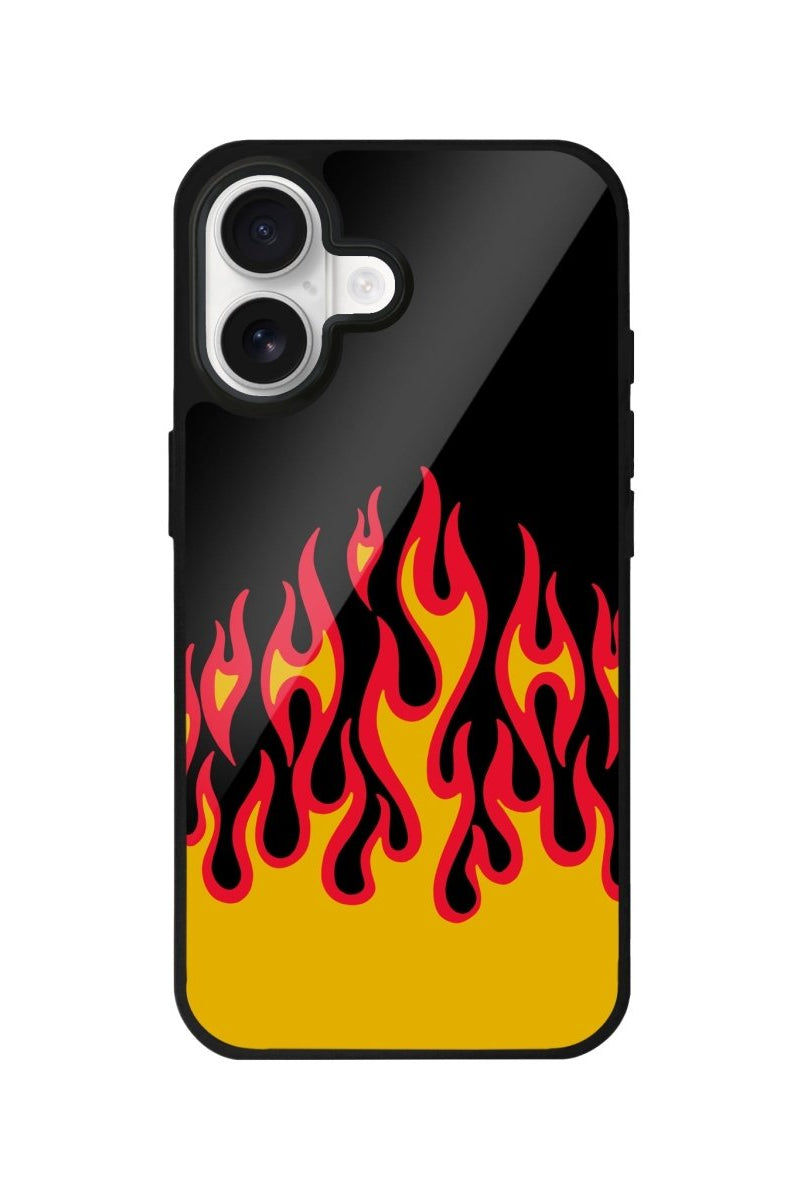 iPhone Flamme Glossy Telefon Kılıfı - Sumthincs
