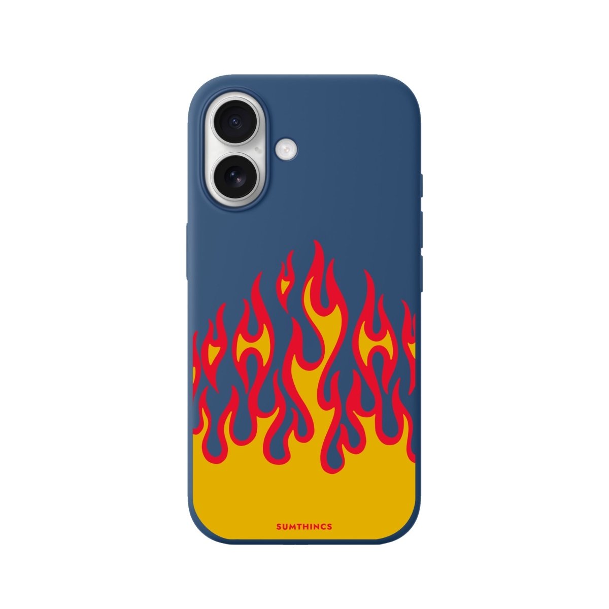 iPhone Flamme Premium Telefon Kılıfı Pasifik Mavi - Sumthincs