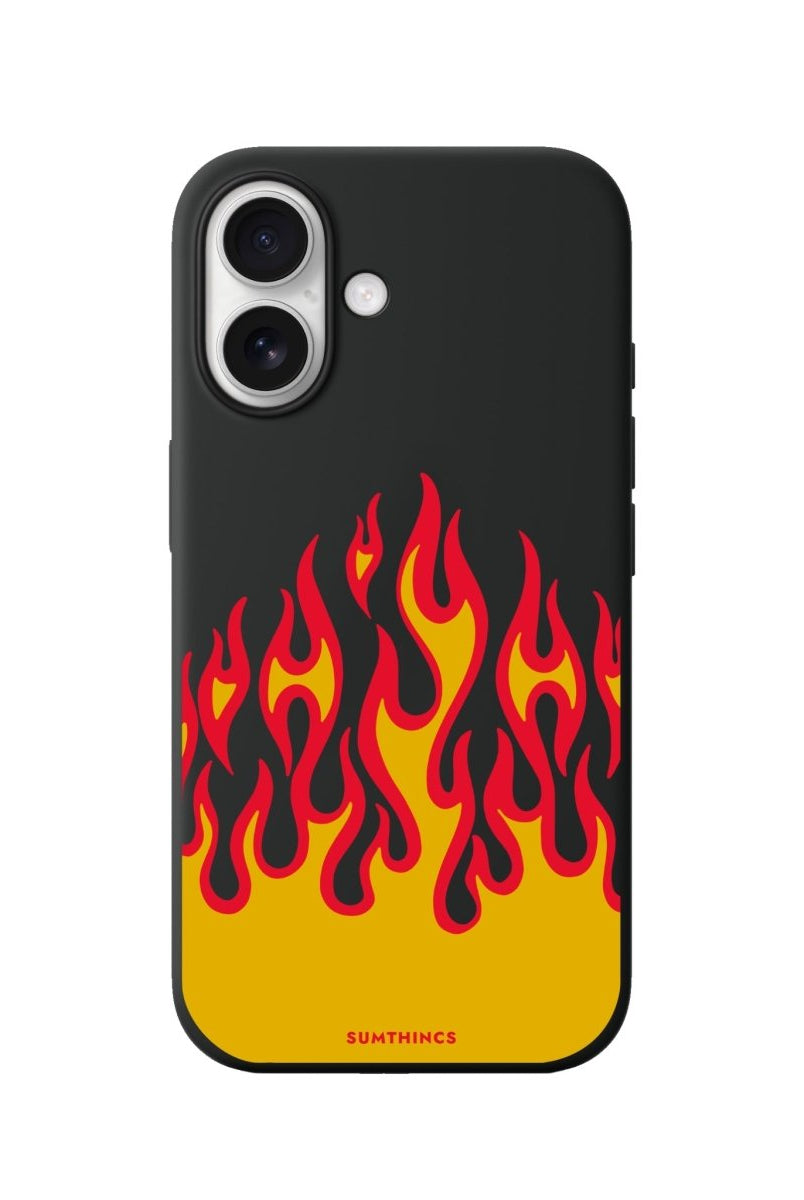 iPhone Flamme Premium Telefon Kılıfı Siyah - Sumthincs