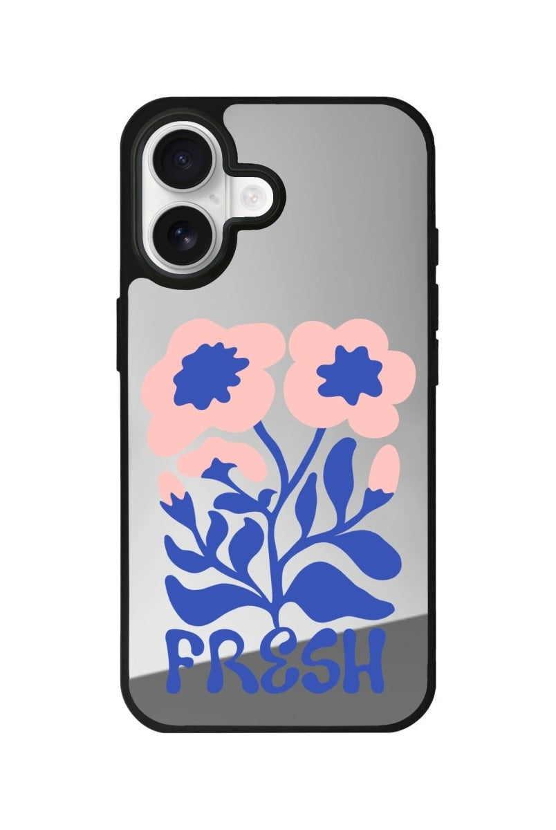 iPhone Fresh Flowers Mirror Aynalı Telefon Kılıfı - Sumthincs