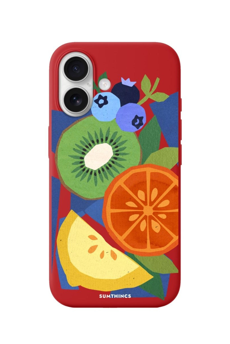 iPhone Fruté Premium Telefon Kılıfı Kırmızı - Sumthincs
