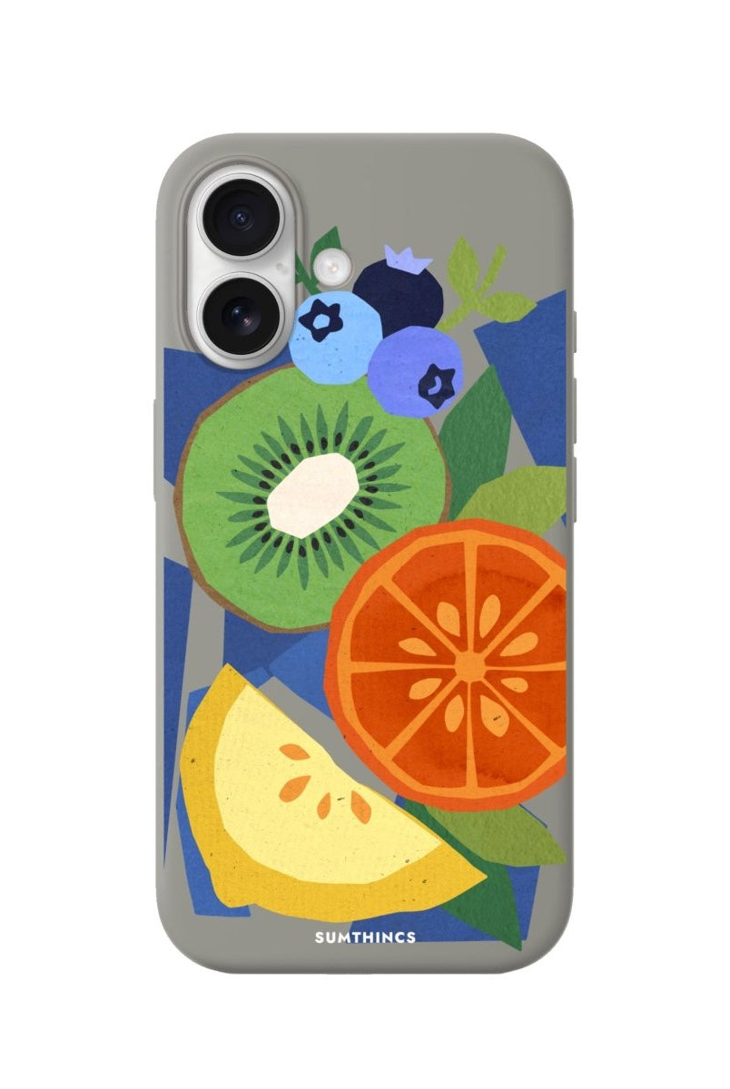 iPhone Fruté Premium Telefon Kılıfı Gri - Sumthincs
