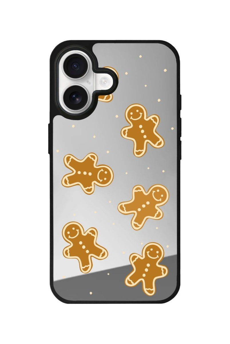 iPhone Gingerbread Man Mirror Aynalı Telefon Kılıfı - Sumthincs