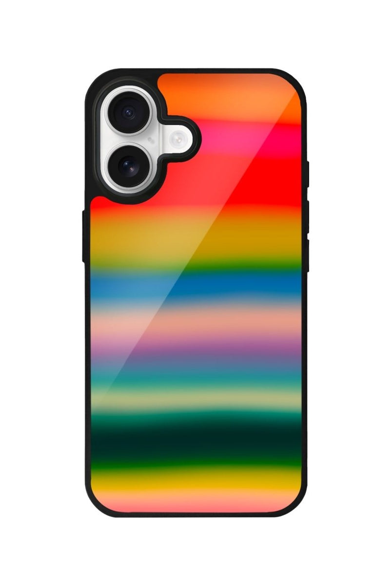 iPhone Gradient Glow Glossy Telefon Kılıfı - Sumthincs