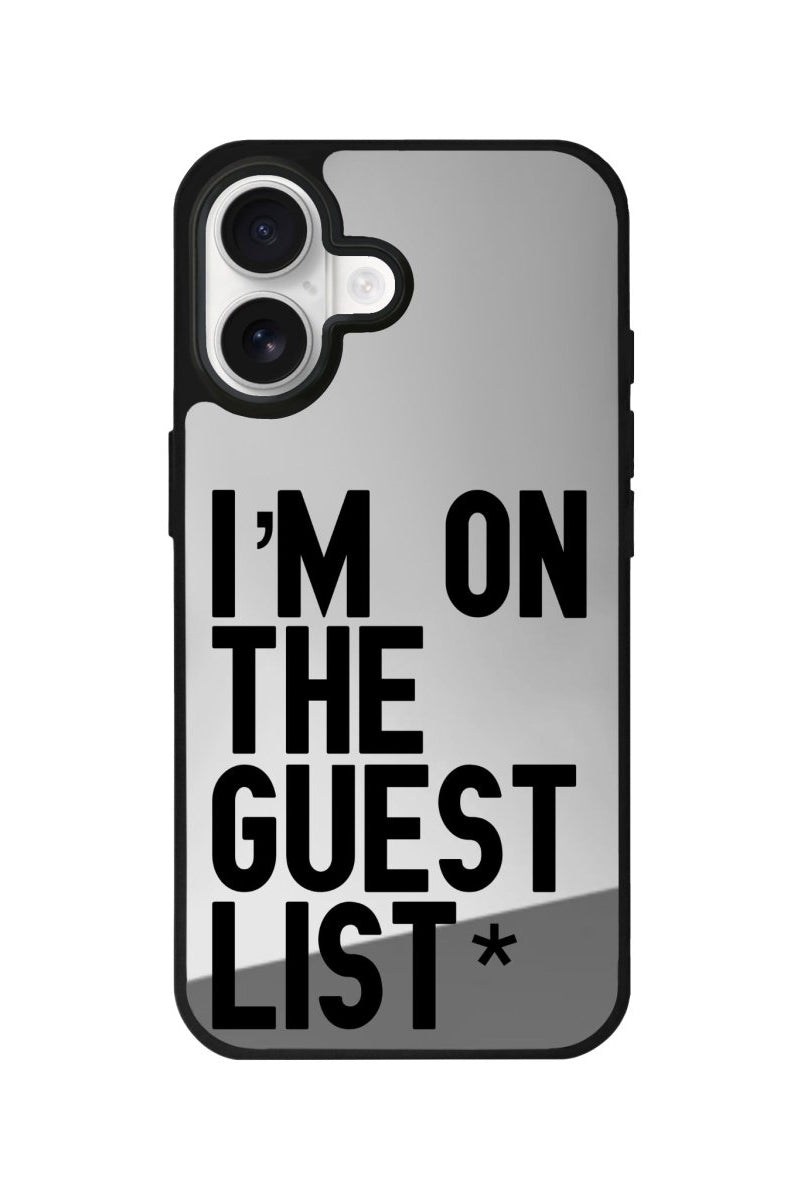 iPhone Guest List Mirror Aynalı Telefon Kılıfı - Sumthincs
