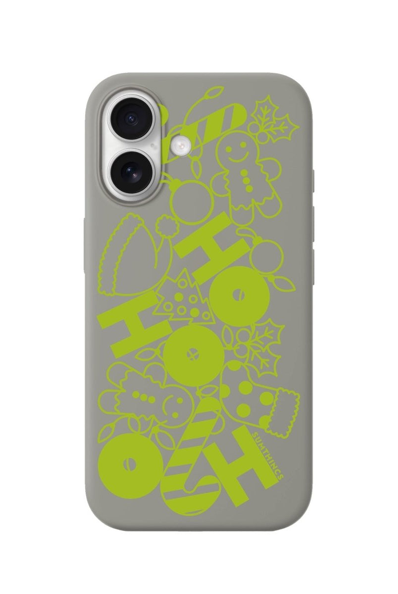 iPhone HoHoHo Premium Telefon Kılıfı Gri - Sumthincs