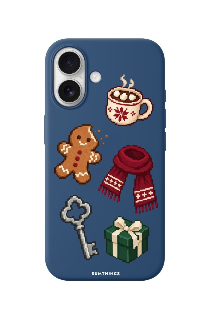 iPhone Holiday Side Quest Premium Telefon Kılıfı Pasifik Mavi - Sumthincs