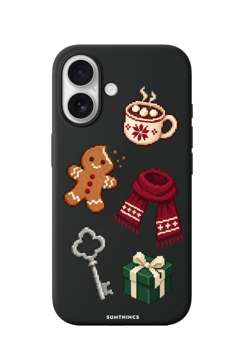 iPhone Holiday Side Quest Premium Telefon Kılıfı Siyah - Sumthincs
