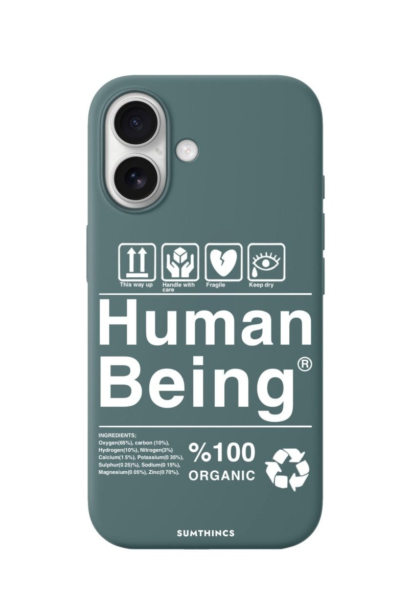 iPhone Human Being Premium Telefon Kılıfı Kaktüs Yeşili - Sumthincs