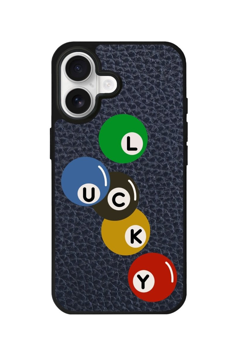iPhone Jackpot Leather Deri Telefon Kılıfı Pasifik Mavi - Sumthincs