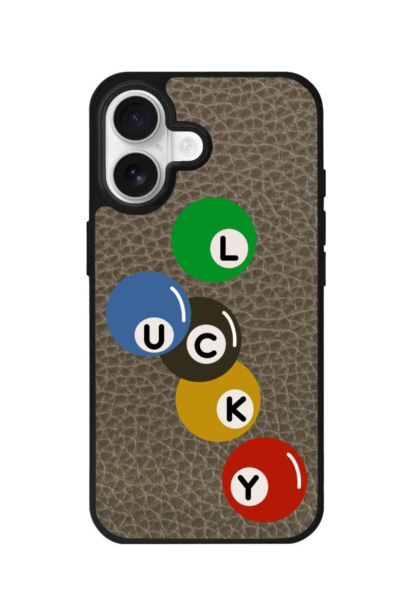 iPhone Jackpot Leather Deri Telefon Kılıfı Haki - Sumthincs