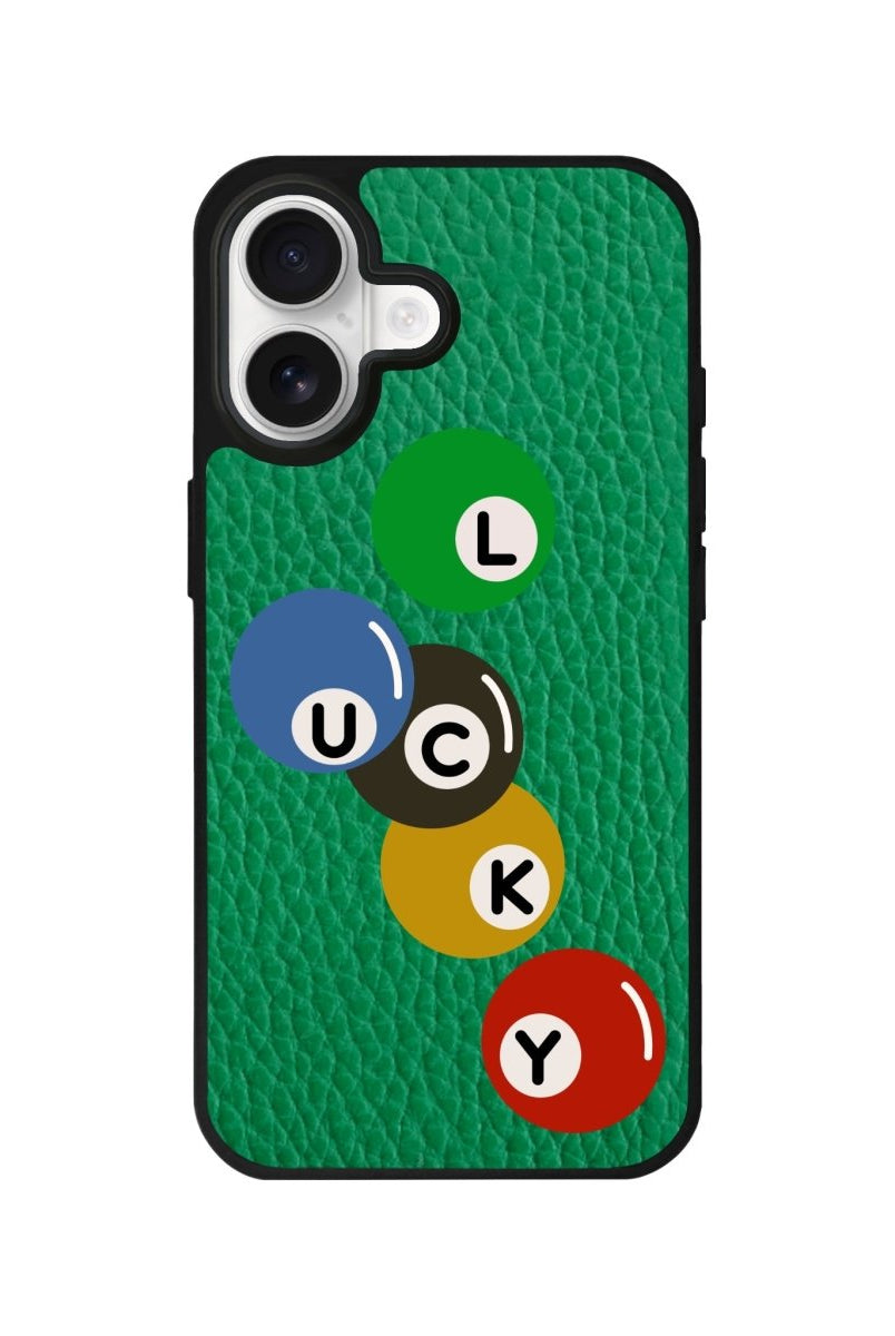 iPhone Jackpot Leather Deri Telefon Kılıfı Yeşil - Sumthincs