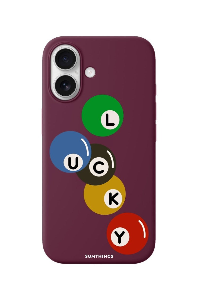 iPhone Jackpot Premium Telefon Kılıfı Bordo - Sumthincs