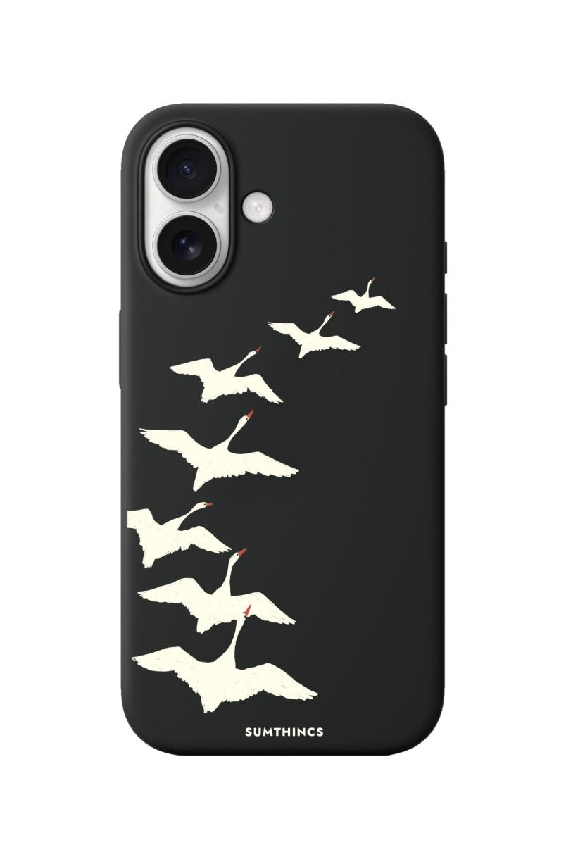 iPhone Journey Premium Telefon Kılıfı Siyah - Sumthincs