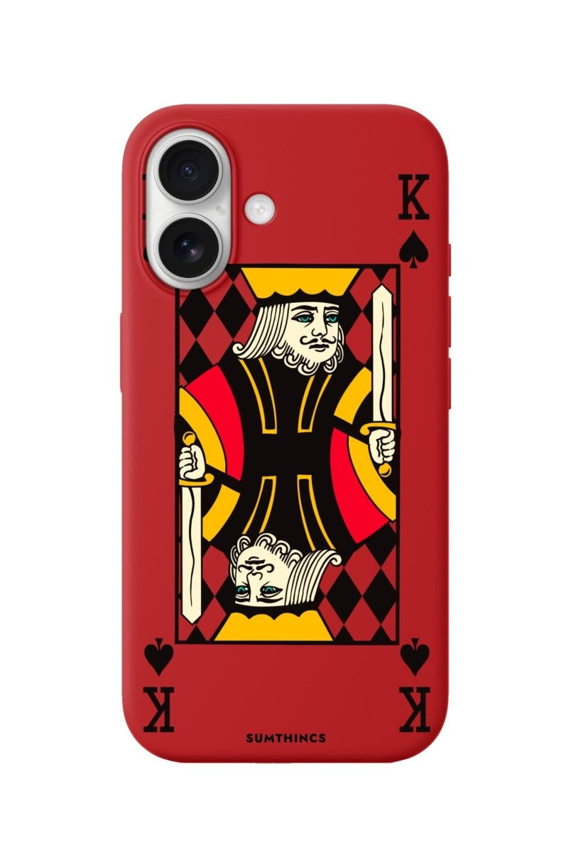 iPhone King Premium Telefon Kılıfı Kırmızı - Sumthincs