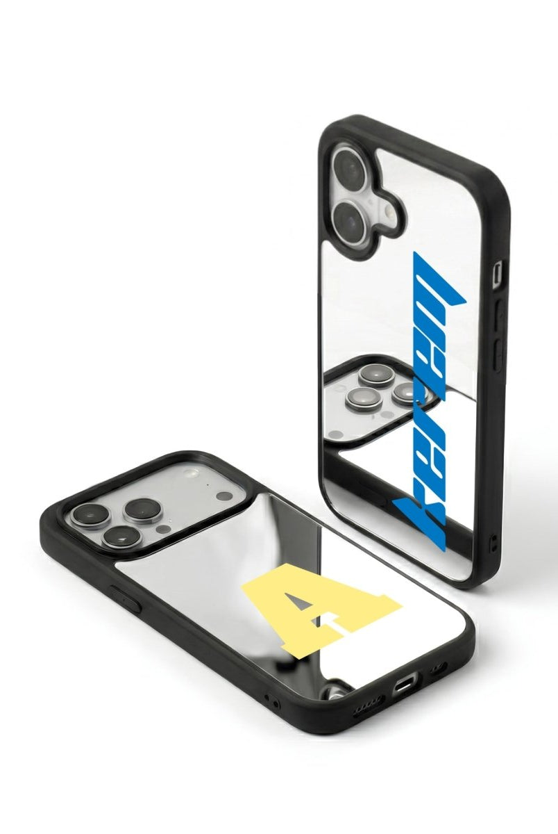 iPhone Kişiye Özel Yazı Baskılı Mirror Aynalı Telefon Kılıfı - Sumthincs