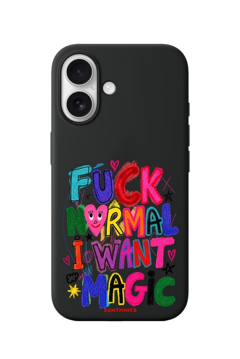 iPhone Magic Premium Telefon Kılıfı Siyah - Sumthincs