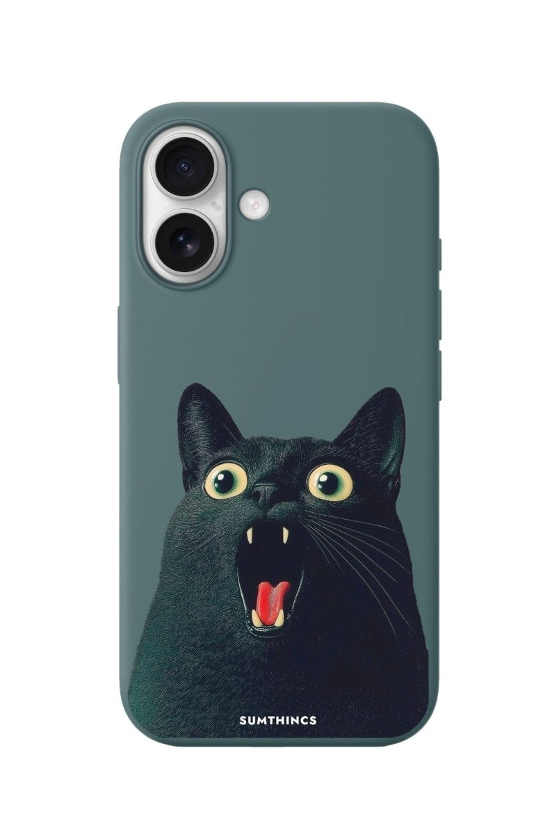 iPhone Meowww Premium Telefon Kılıfı Kaktüs Yeşili - Sumthincs