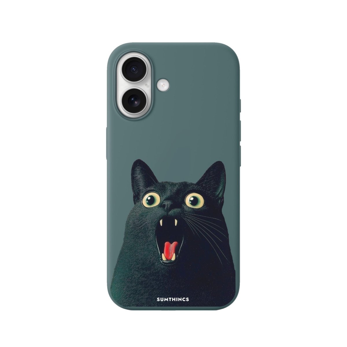 iPhone Meowww Premium Telefon Kılıfı Kaktüs Yeşili - Sumthincs