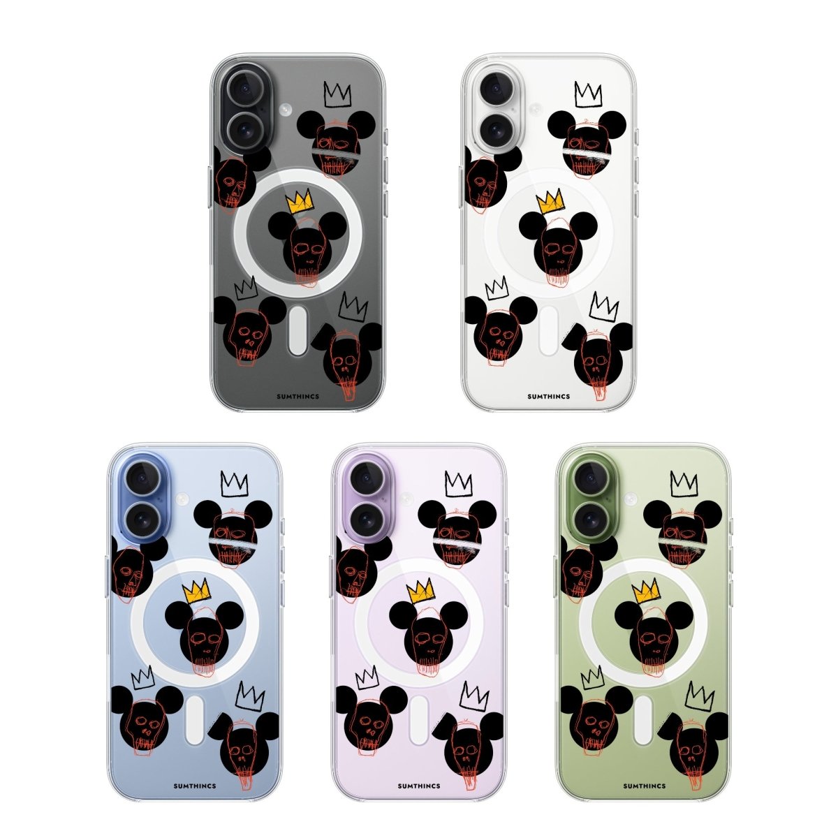 iPhone Mickeys Midnight Clear Magsafe Telefon Kılıfı - Sumthincs