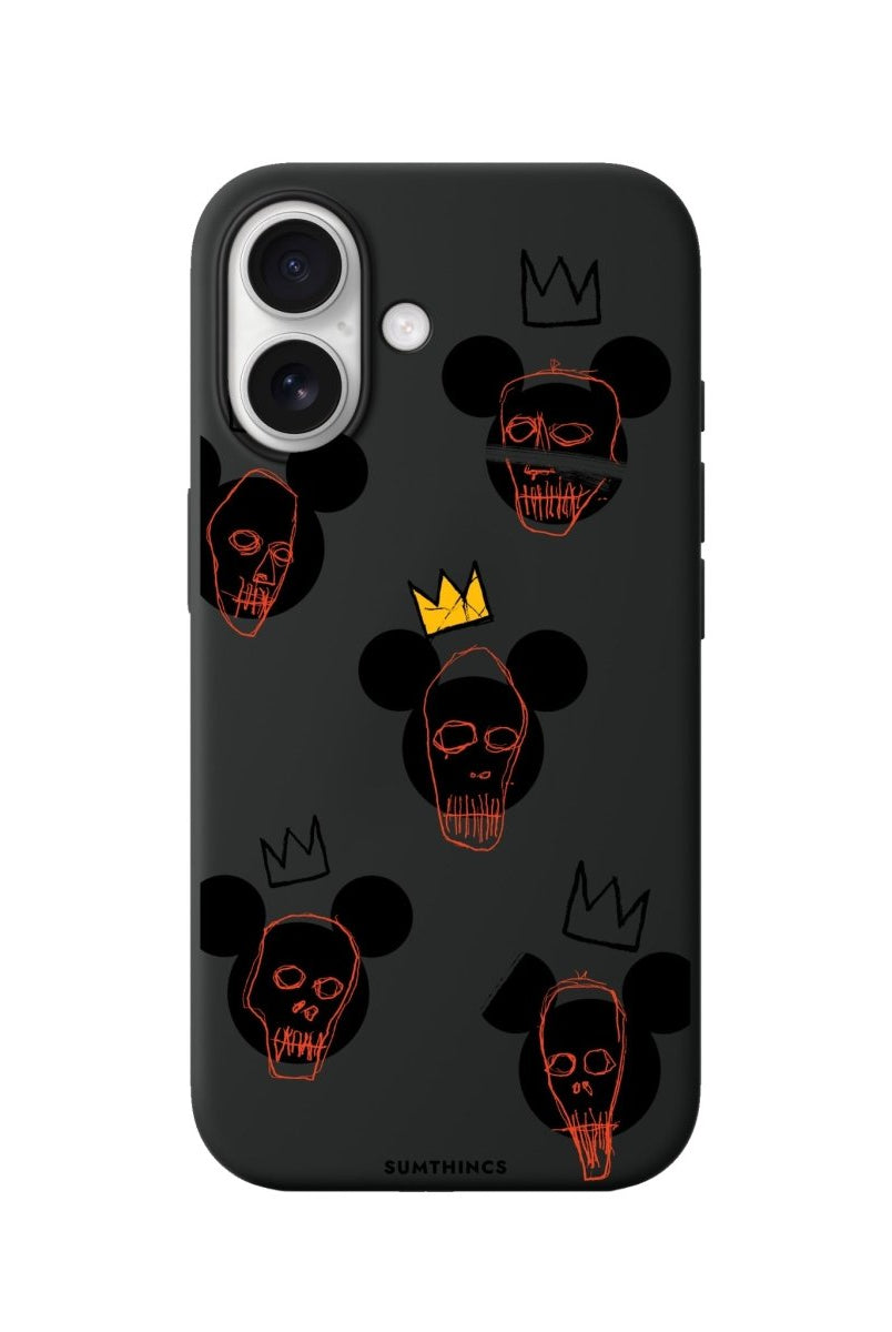 iPhone Mickeys Midnight Premium Telefon Kılıfı Siyah - Sumthincs