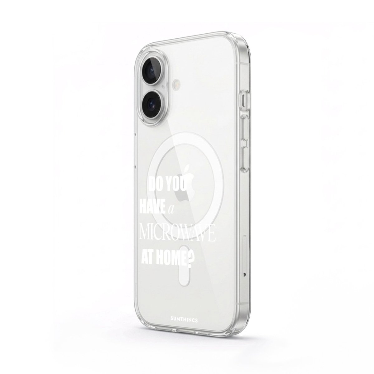 iPhone Microwave Clear Magsafe Telefon Kılıfı - Sumthincs