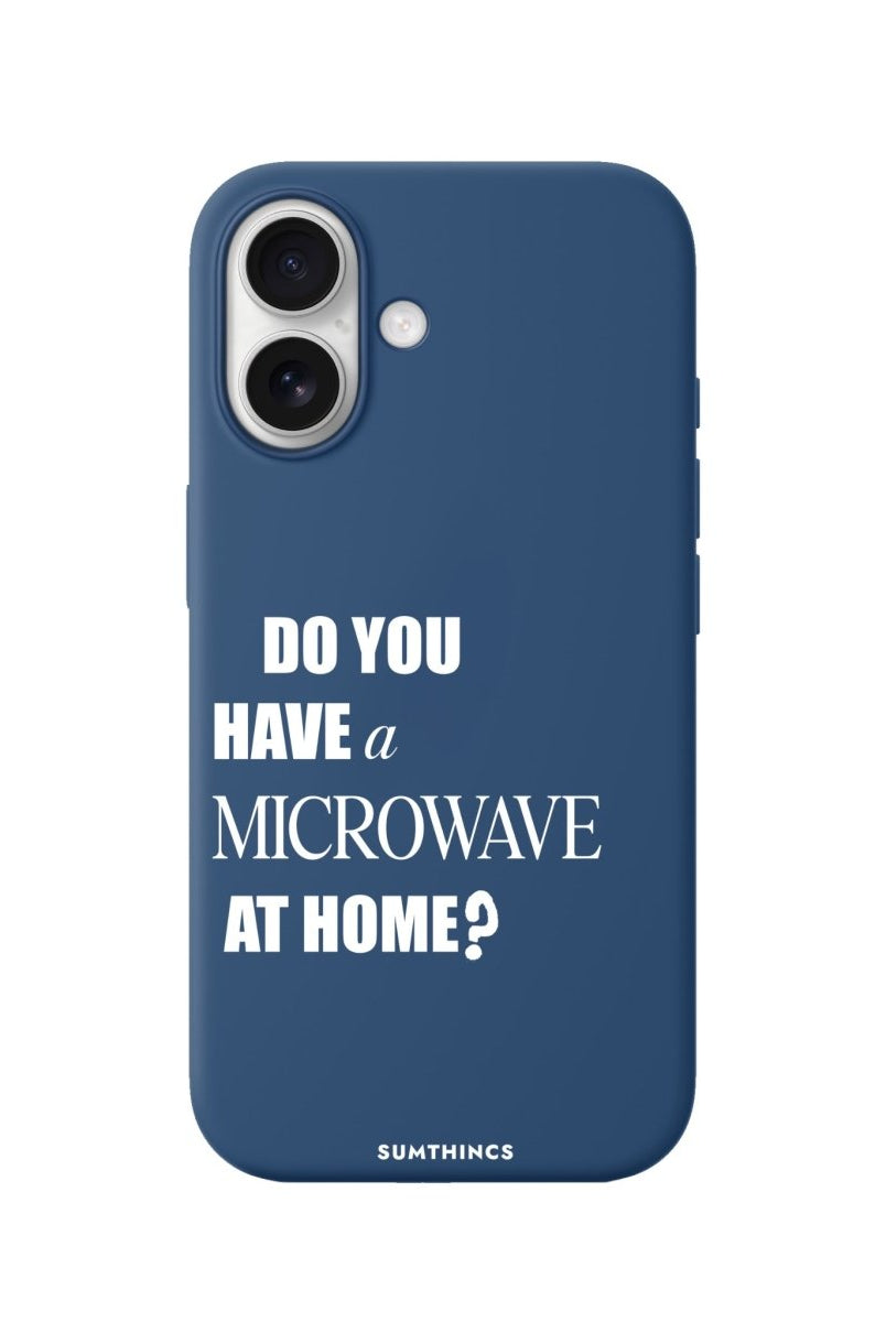iPhone Microwave Premium Telefon Kılıfı Pasifik Mavi - Sumthincs