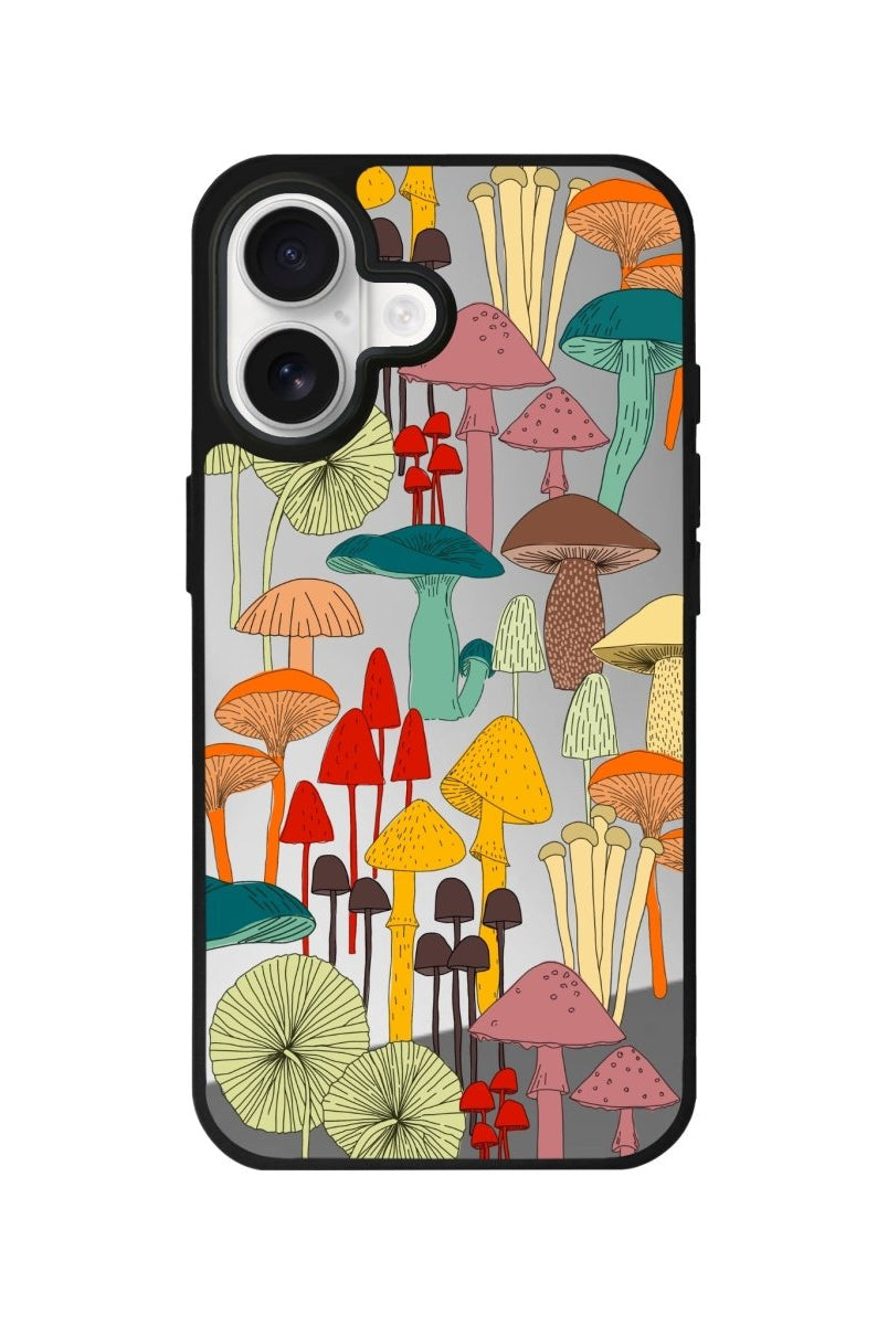 iPhone Mushrooms Mirror Aynalı Telefon Kılıfı - Sumthincs