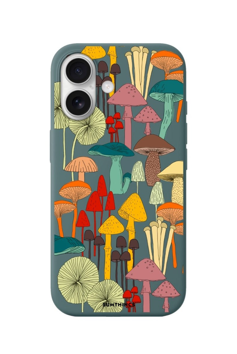 iPhone Mushrooms Premium Telefon Kılıfı Kaktüs Yeşili - Sumthincs