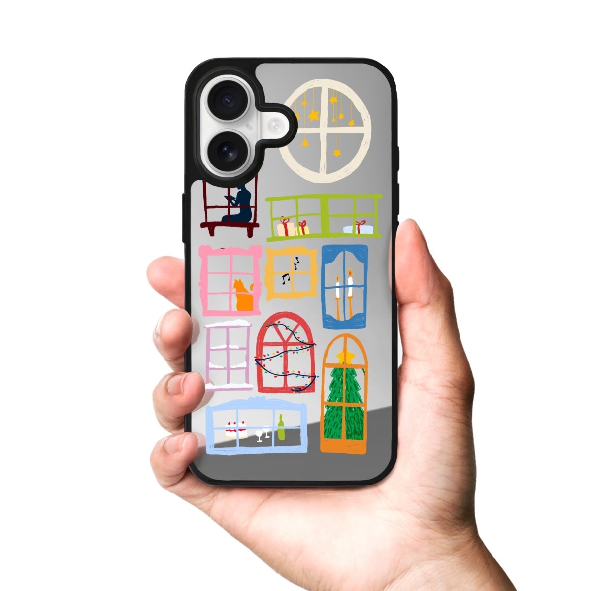 iPhone Neighbors Mirror Aynalı Telefon Kılıfı - Sumthincs
