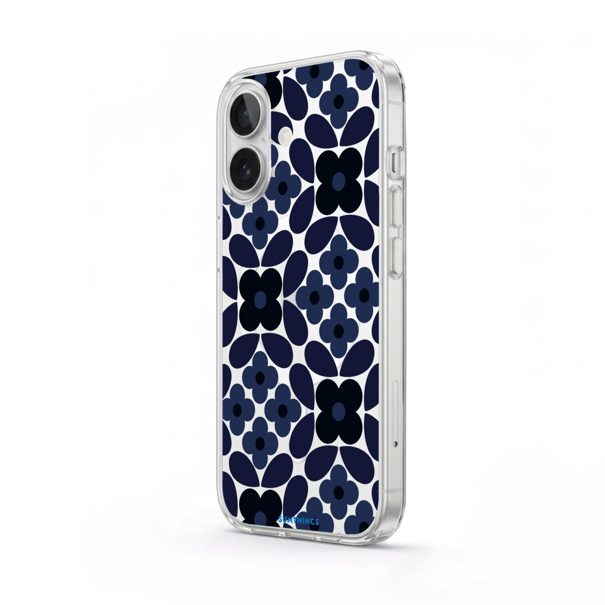 iPhone Night Flower Clear Magsafe Telefon Kılıfı - Sumthincs