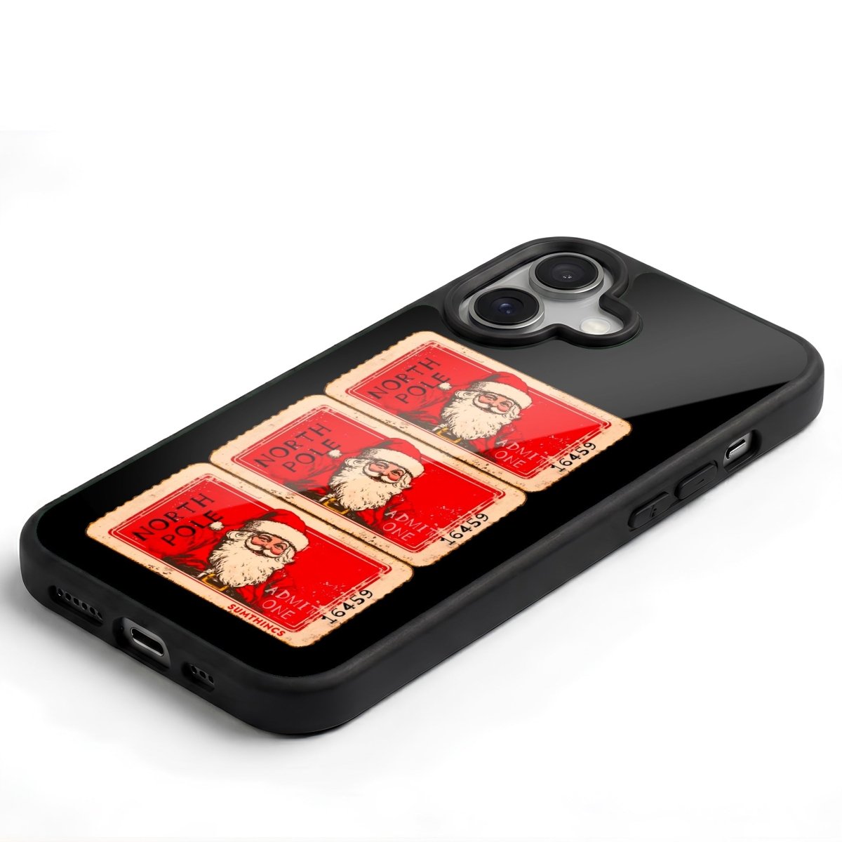 iPhone Northpole Ticket Glossy Telefon Kılıfı - Sumthincs