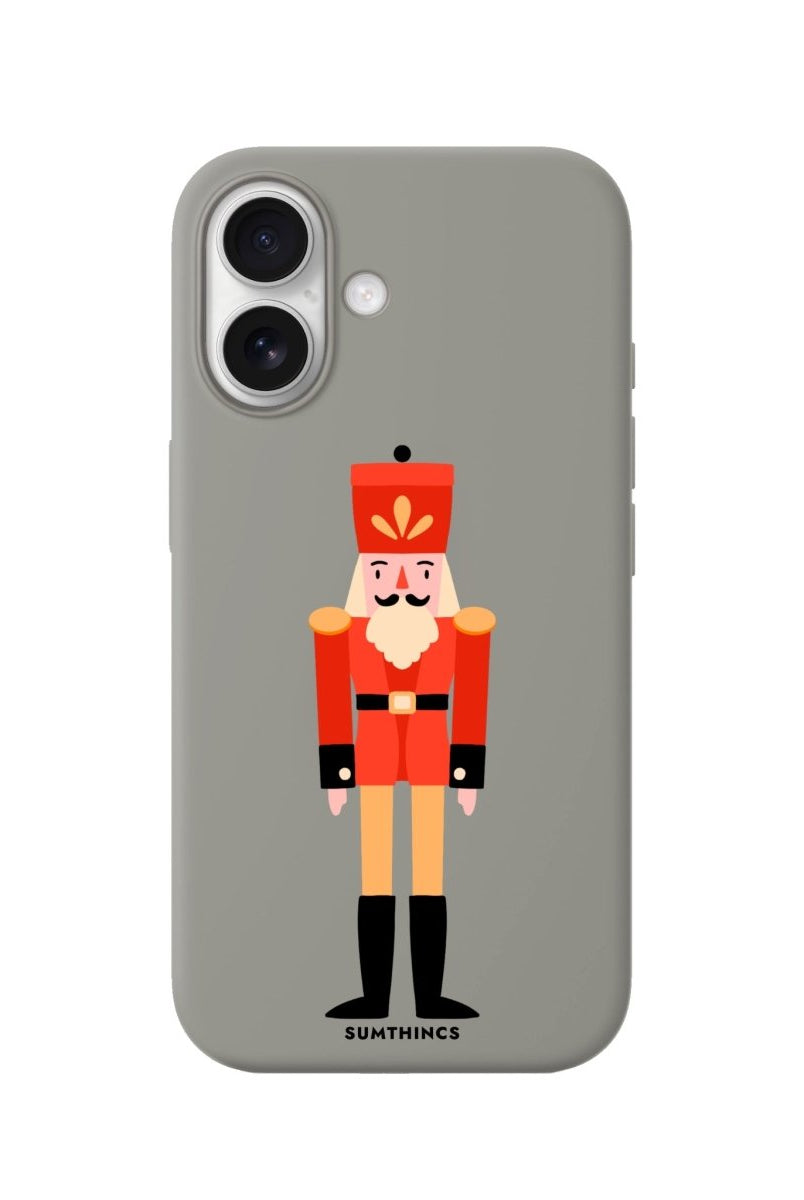 iPhone Nutcracker Premium Telefon Kılıfı Gri - Sumthincs