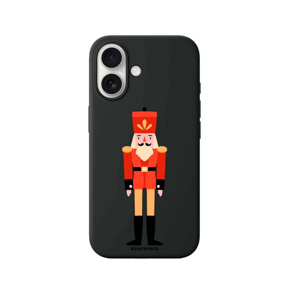 iPhone Nutcracker Premium Telefon Kılıfı Siyah - Sumthincs