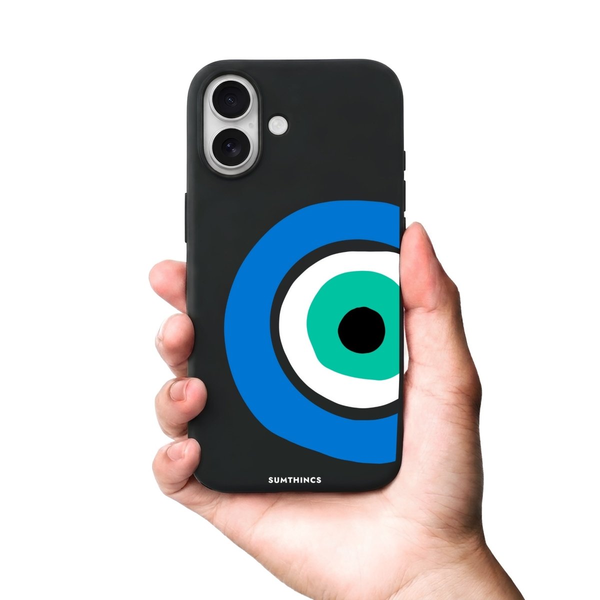 iPhone Ocean Eye Premium Telefon Kılıfı Bordo - Sumthincs