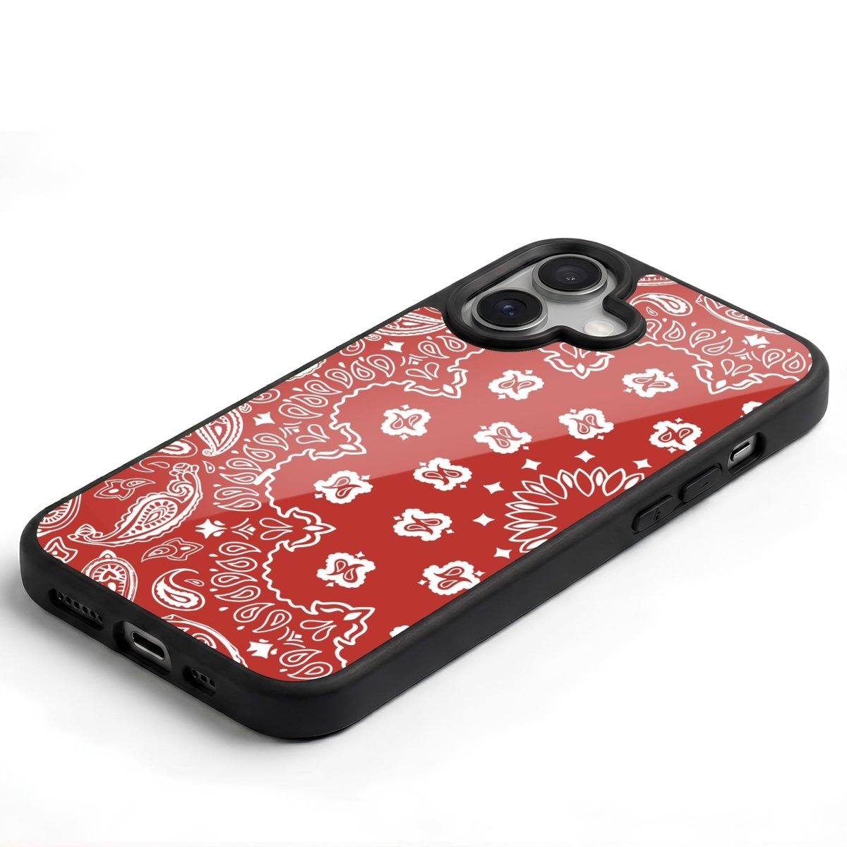 iPhone Paisley Glossy Telefon Kılıfı - Sumthincs