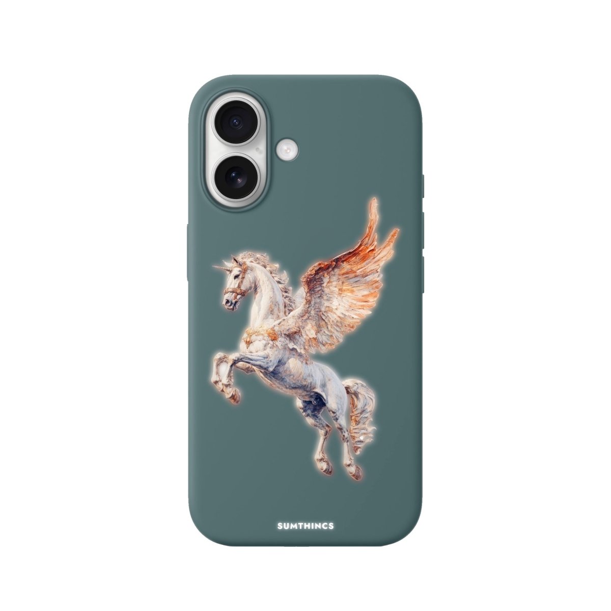 iPhone Pegasus Premium Telefon Kılıfı Kaktüs Yeşili - Sumthincs